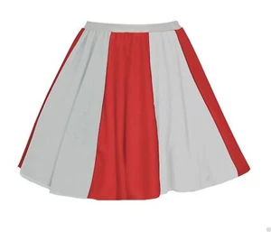 Ladies England Denmark Switzerland National Flag 15" Skater Skirt Fancy Dress - Picture 1 of 1