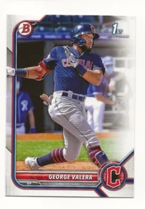 2022 Bowman - Prospects #BP-22 George Valera (RC) - Picture 1 of 1