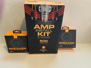 KIT DE INSTALACIÓN DE AMPLIFICADOR UNIVERSAL METRA -AK 50 + 2 Altavoces 3.5" #35SP - Imagen 1 de 9