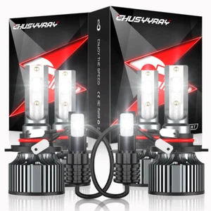 9005 9006 H3 LED Headlight Kit Hi Lo Fog Light For Chevy C1500 C2500 1990-1998 - Picture 1 of 15