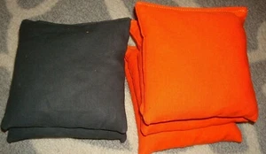 SET OF 8 CORNHOLE BAGS - 14 COLORS TO PICK FROM - QUALITY - Picture 1 of 3