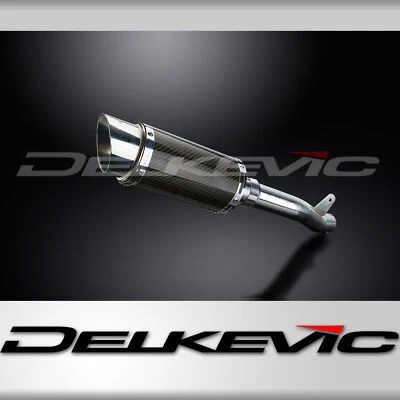 Suzuki GSX-R1000 2003-2004 Delkevic Slip On 8" Kit Silenciador Escape Carbono Redondo Foto 1 de 4