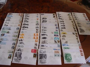 RARE VINTAGE 1978 LOT OF 69 U.S STAMPS, FIRST DAY ISSUE COVERS DESIGNED ENVELOPS - Picture 1 of 4
