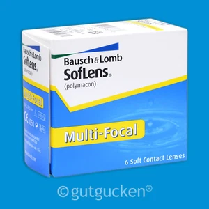 SofLens Multi-Focal 2 x 6 multifokale Kontaktlinsen Monatslinsen Bausch + Lomb - Bild 1 von 1