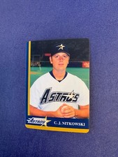 1998 Mother's Cookies Houston Astros #16 CJ Nitkowski - Rare Card