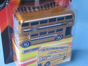 Matchbox Routemaster London Bus Gold Body Toy Model Car 75mm Long in BP Best - Picture 1 of 2