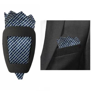 Fashion Pocket Squares Holder Handkerchief Organizer Man Handkerchiefs HOTN - Picture 1 of 9