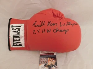 Terrible Tim Witherspoon Signed Everlast  Boxing Glove Inscribed JSA (R) - Picture 1 of 1