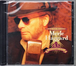 Merle Haggard: For the Record: 43 Legendary Hits (1999) *New and Sealed 2CD Set* - Imagen 1 de 2