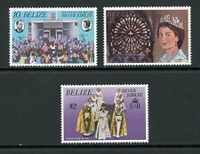 Belize Scott #383-385 MNH Queen Elizabeth II Coronation 25th ANN $$