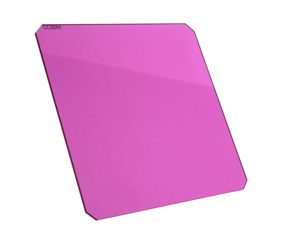 Formatt Hitech 67x67mm 2.67x2.67 inch CC Filter - Magenta 05 - Image 1 of 2
