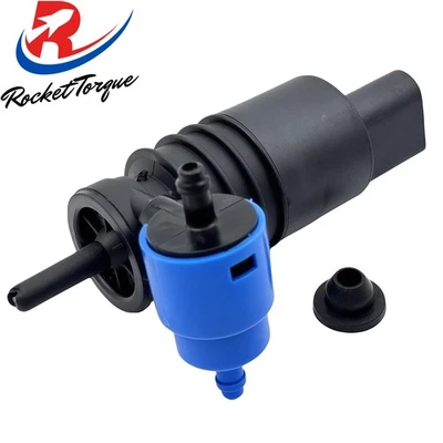 Front Windshield Washer Pump w/ Rubber Grommet for Volkswagen Jetta Passat Golf Foto 1 de 4
