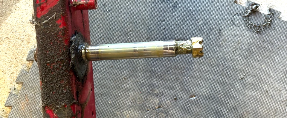 Eje de transmisión de rueda aireador Toro Greens parte #: 59-2700 Foto 1 de 2