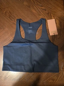 Girlfriend Collective Paloma Racerback BH Navy Blau Größe L Neu mit Etikett  - Bild 1 von 4