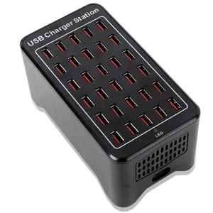 Chargeur 30 Ports, Station Chargeur USB, Chargeur Rapide USB, Charge Intelligente - Photo 1 sur 7