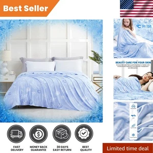 Manta de enfriamiento de verano transpirable - 67 x 51 pulgadas, perfecta para dormir la siesta y dormir - Imagen 1 de 10