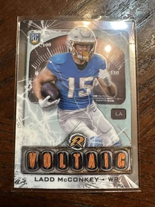2025 Topps Resurgence- Ladd McConkey V-12 Voltaic (RC) - Picture 1 of 2