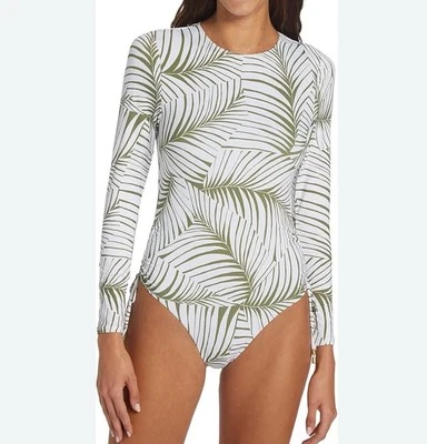 Traje de baño Roxy Warm Sand manga larga de una pieza en Palm Tree Dreams talla XL NUEVO CON ETIQUETAS Foto 1 de 4