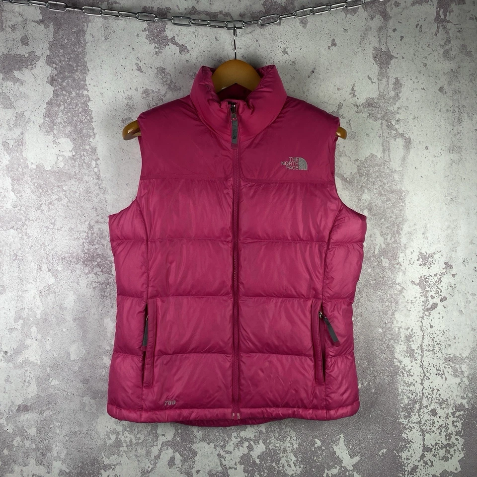Vintage The North Face 700 Women’s Puffer Vest Outdoor Travel Pink Size XL - Image 1 of 4