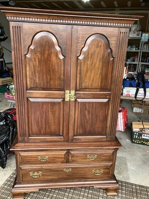 Pennsylvania House Solid Wood armoire - Great Condition! - Image 1 of 3