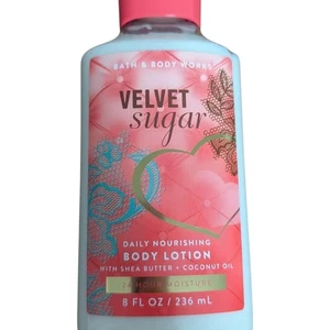 Rare New VELVET SUGAR Lotion- Bath & Body Works  Body Moisturizer Retired 8oz - Picture 1 of 3