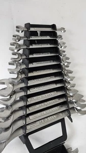 Vintage Craftsman 6mm-24mm & 1-1/8 -1/4  Open End 24 Piece Wrench Set - USA  -VV - Bild 1 von 5