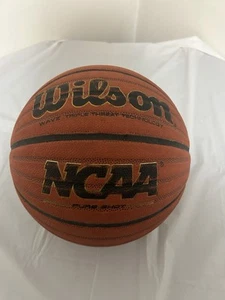 Wilson Wave Pure Shot Triple Threat NCAA Leather Basketball WTB0640 Size 29.5" - Picture 1 of 3