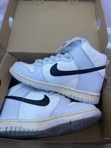 Size 4 - Nike Dunk High Football Grey W - Picture 1 of 8