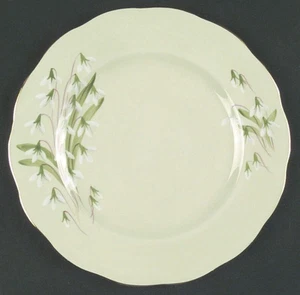 Royal Albert Laurentian Snowdrop Pale Green Dinner Plate 617916 - Picture 1 of 1