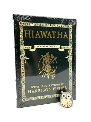 EASTON PRESS The Song of Hiawatha Longfellow Leather Illustrated Fisher SEALED - Imagem 1 de 4