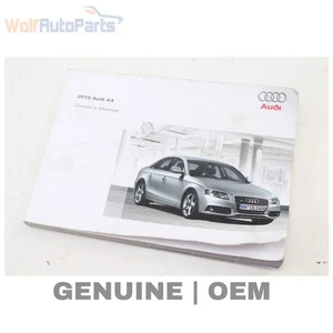 2010 AUDI A4 - Owners Manual - Picture 1 of 3