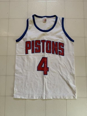 Detroit Pistons Joe Dumars Jersey Pro Sports Sportswear Size 18-20 Boys Small - Image 1 of 4