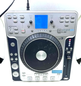 Stanton C.314 DJ Tabletop CD Player mit Mp3 Playback Mixer Plattenspieler - Bild 1 von 8