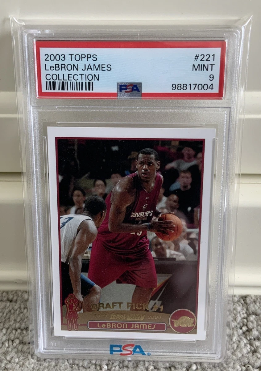 Topps LeBron James 9 Graded Basketball Sports Trading Cards
