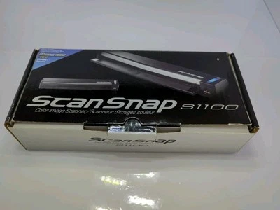 ScanSnap S1100 600dpi Color Portable Document Scanner W/ USB Cable & Manual - Image 1 of 4