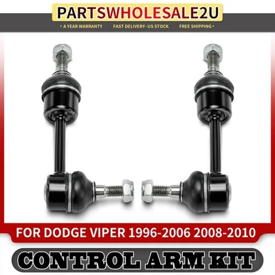 2x Rear Driver and Passenger Sway Bar Link for Dodge Viper 1996-2006 2008-2010 - Image 1 of 4