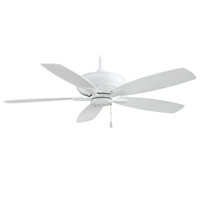 MinkaAire F688-WH Kola 52" 5 Blade Indoor Ceiling Fan, White - Image 1 of 4