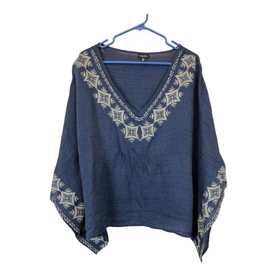 Blusa Camisa Top Rue 21 Boho Bohemia Casa Indie Festival de Hadas Hippie XL Foto 1 de 4