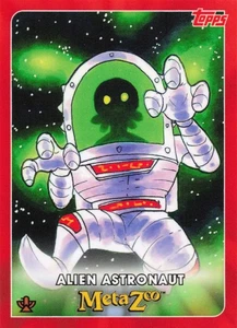 TOPPS METAZOO #2 ASTRONAUTA ALIENO - Foto 1 di 2