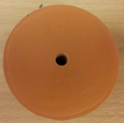 Red Rubber Bung Stopper No 49 - 1 Hole • 13.85£