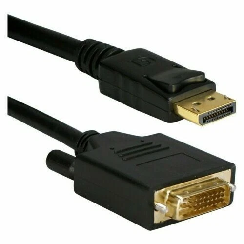 QVS 6ft Displayport To Dvi Digital Video Cable - DPDVI-06 - Image 1 of 1