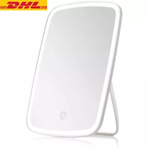 Espejo cosmético LED maquillaje regulable espejo tocador luz recargable DHL - Imagen 1 de 11