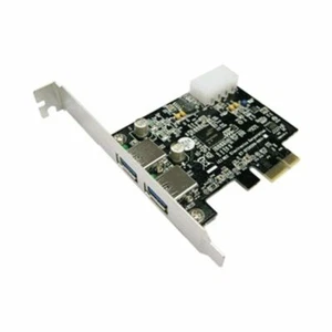 Raccomandata P. - Adattatore USB 3.0 PCI-E Express Card Controller Hub 2 port  N - Foto 1 di 2