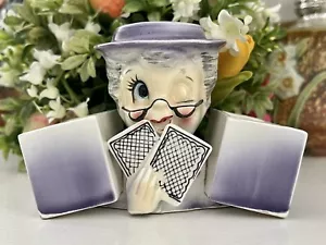 Holt Howard 1959 Granny Playing Card Dice Die Holder PRISTINE - Picture 1 of 8