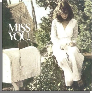 Musicard Greeting Card + Flexidisc! Miss You (If You Could Really Love Me) - Imagen 1 de 3