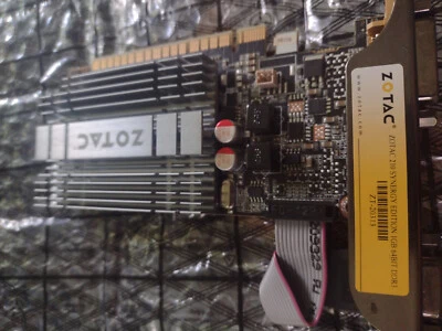 ZOTAC Nvidia GeForce 210 Synergy Edtion Video Card 1GB ddr3 passive cooled, VGA - Image 1 of 4