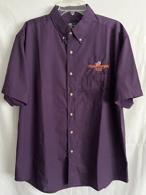 New Mama Margie’s Mexican Cafe Button Down Employee Uniform Shirt Mens Sz Large - Image 1 of 4