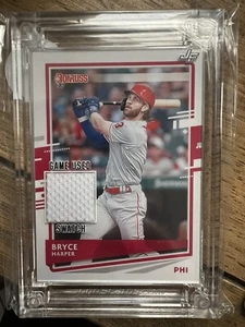 2022 Jersey Fusion Bryce Harper Game Used Jersey Philadelphia Phillies Bowman - Picture 1 of 2