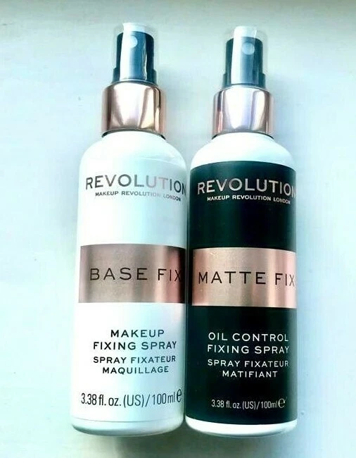 MAKEUP REVOLUTION Pro Fix Make Up Fixing Setting Spray Mist Fixer Anti Shine NEW - Image 1 of 1