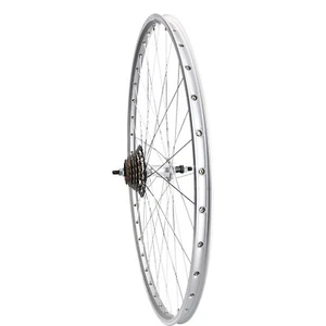 Bärwinkel Hinterrad 28 Zoll DMS 19, 19-622 Silber 7 Fach Shimano Schraubkranz - Bild 1 von 7